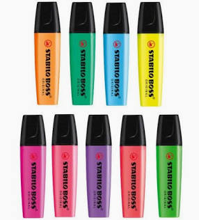 Evidenziatori assortiti set 4